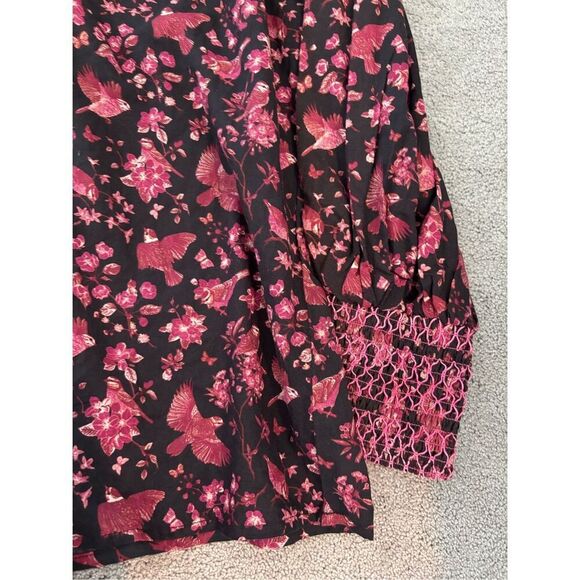 NWT Victoria Dunn smocked blouse 3x , $128 E14 - Picture 5 of 7